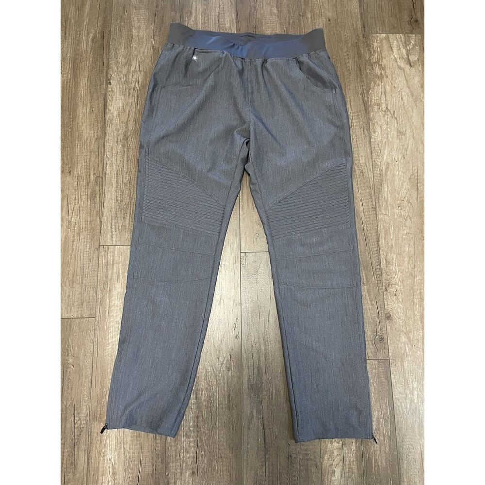 Figs Women’s Size M Kanye Moto Scrub Pants Limited Edition Graphite Gray